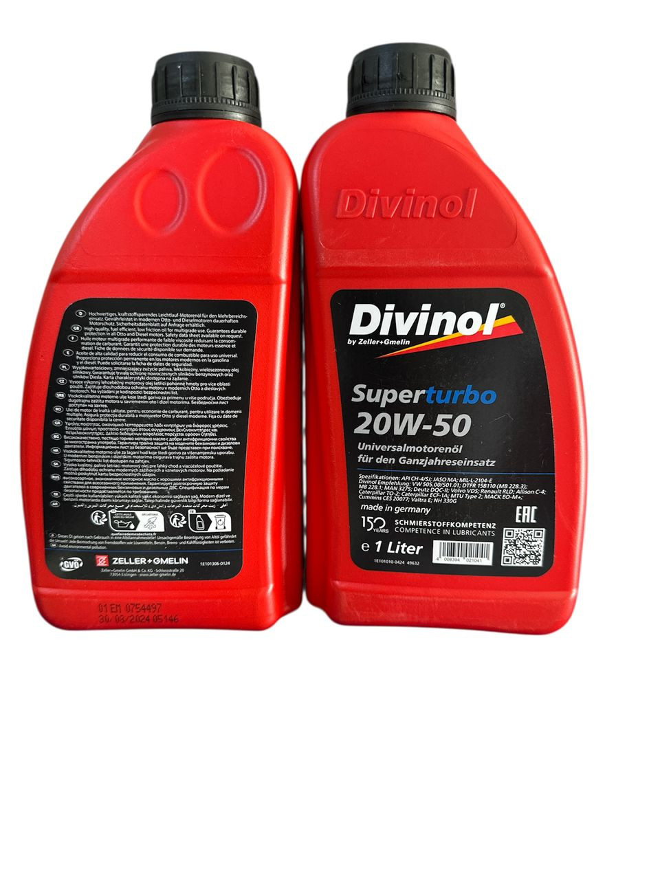 زيت ديفينول الماني  20w50